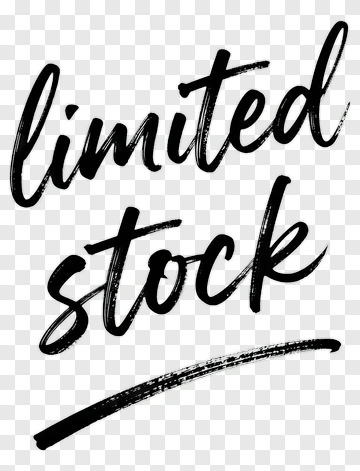 Limited Stock PNG