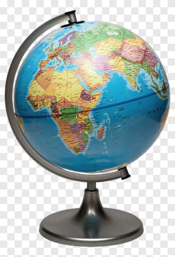 Globe On Stand PNG