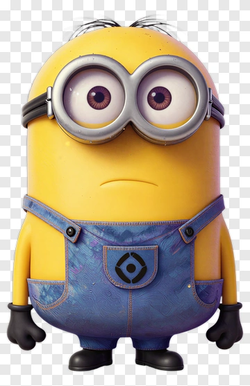 3D Minion Character PNG