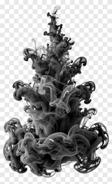 Black Smoke Tree PNG