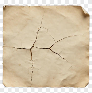 Cracked Old Paper PNG