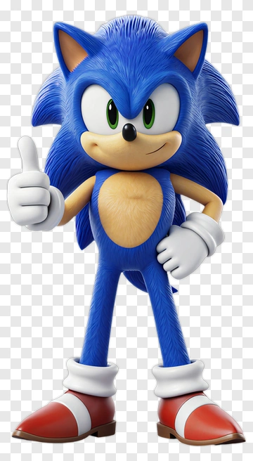 Sonic The Hedgehog Giving A Thumbs Up PNG
