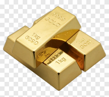 Gold Bullion Bars PNG