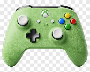 Green Xbox Gaming Controller PNG
