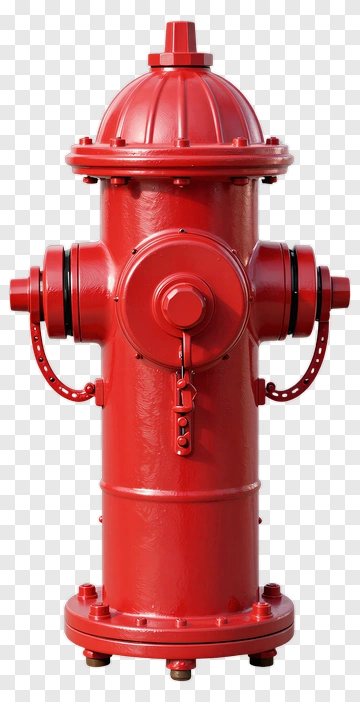 Red Fire Hydrant PNG