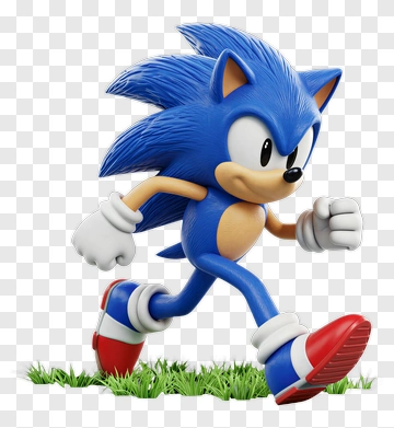 Sonic The Hedgehog Running PNG