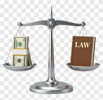 Balance Of Money And Law PNG