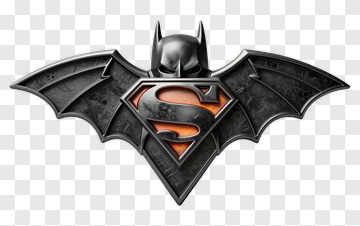 Batman Superman Logo Emblem PNG
