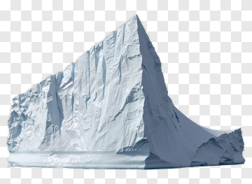 Iceberg In A Natural Setting PNG