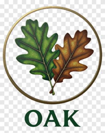 Oak Leaves Emblem PNG