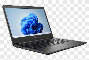 Hp Laptop With Windows 11 Display PNG