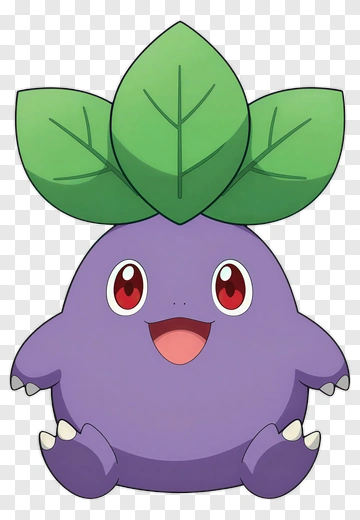 Happy Cartoon Bulbasaur Character PNG