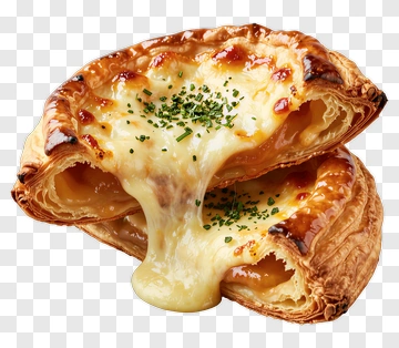 Cheesy Pastry With Melted Cheese PNG