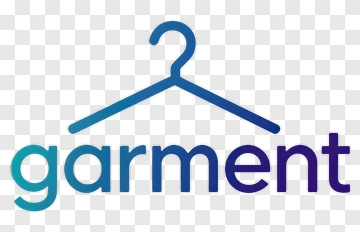 Garment Logo With Hanger Icon PNG