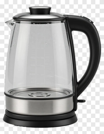 Electric Glass Kettle PNG