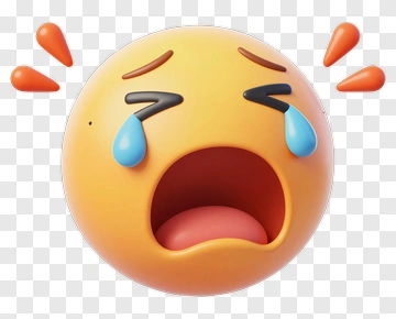 Crying Emoji Face With Tears PNG