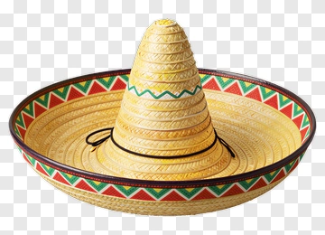 Sombrero And Bowl Set PNG