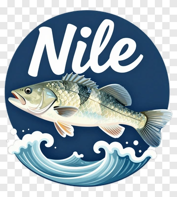 Nile Fish With Waves PNG