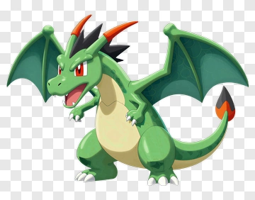 Dragon Character With Wings PNG