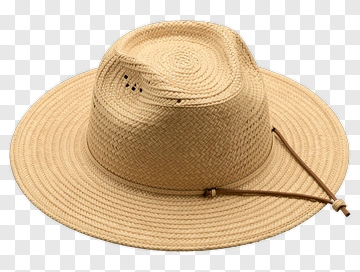 Straw Sun Hat PNG