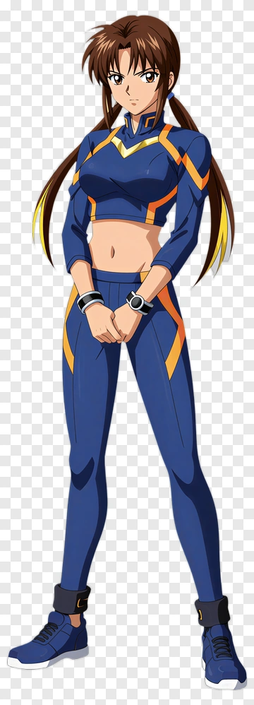 Anime Character In Sports Outfit PNG
