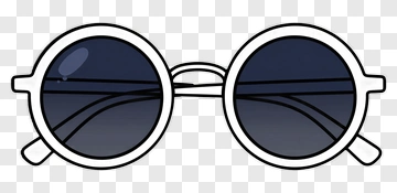 Round Sunglasses PNG