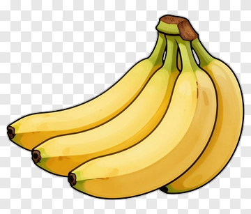 Bunch Of Yellow Bananas PNG