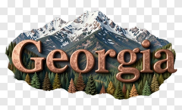 Georgia Mountain Landscape PNG