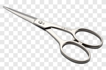 Stainless Steel Scissors PNG