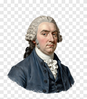 Portrait Of A Historical Figure In Formal Attire PNG