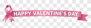 Happy Valentine's Day Ribbon PNG