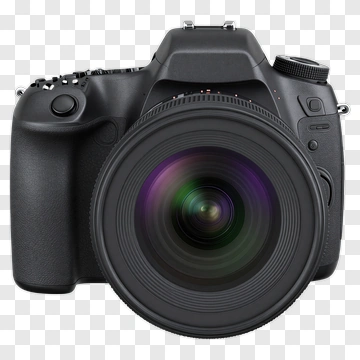 Digital Camera With Lens PNG