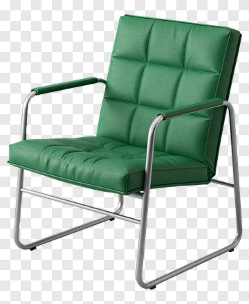 Green Modern Chair PNG