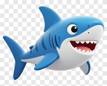 Cartoon Shark PNG