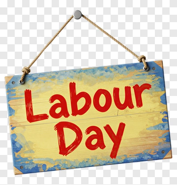 Labour Day Sign PNG