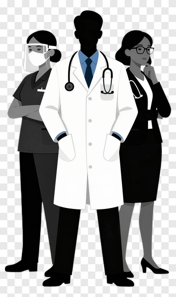 Medical Team Of Healthcare Professionals PNG