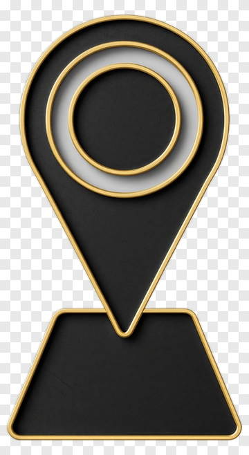 3D Location Pin Icon PNG