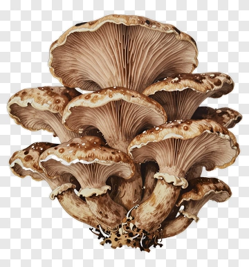 Mushroom Cluster PNG