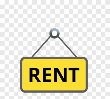 Rent Sign PNG