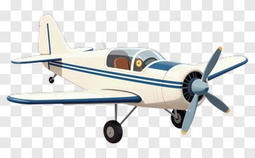 Cartoon Airplane PNG