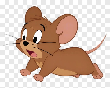 Cartoon Mouse Running PNG