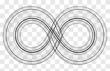 Infinity Symbol Outline PNG