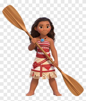 Cartoon Character Holding A Paddle PNG