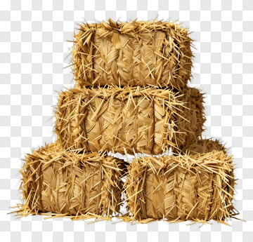 Stack Of Hay Bales PNG