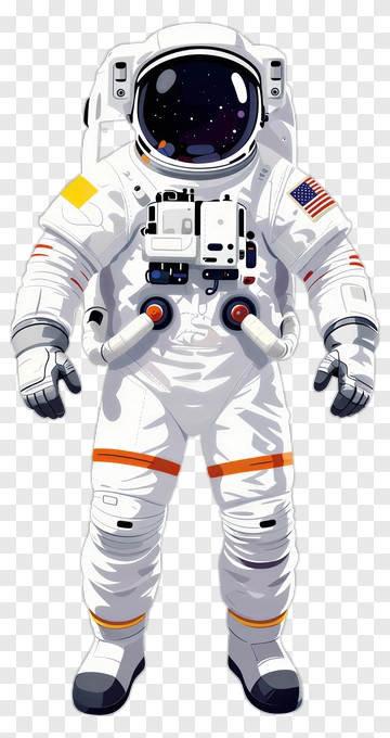 Astronaut In Space Suit PNG