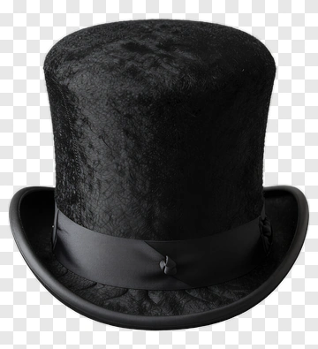 Black Top Hat PNG