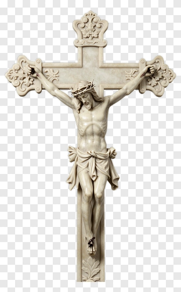 Crucifix With Jesus Christ On The Cross PNG