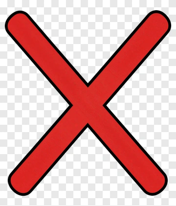 Red Cross Mark PNG