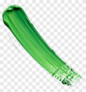 Green Paint Stroke PNG