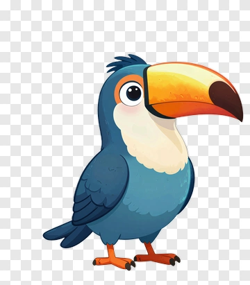 Cartoon Toucan PNG